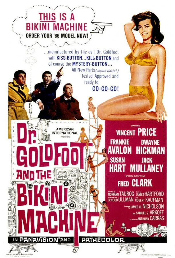 Смотреть Фильм Доктор Голдфут и бикини-машины(1965) бесплатно